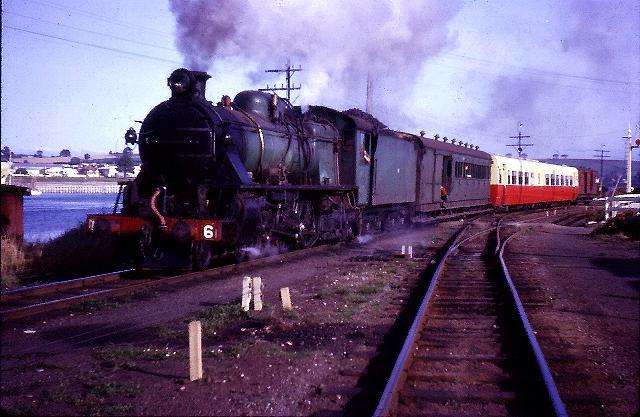 M6 leaving Devonport March 7 1964